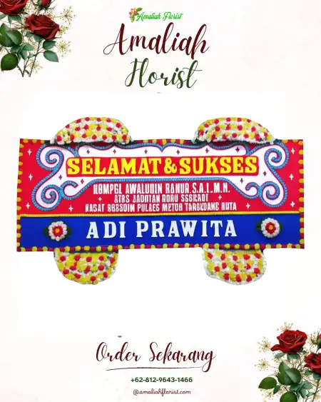 Papan Bunga Ucapan Selamat Wedding Venue Bekasi